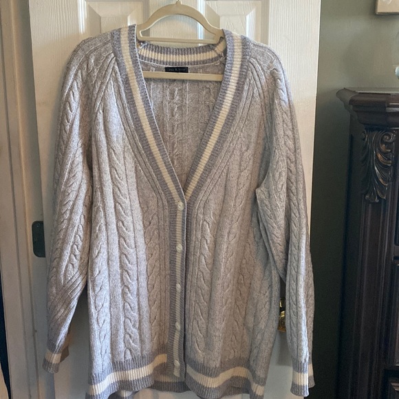RAG AND BONE VARSITY SWEATER - Picture 1 of 7